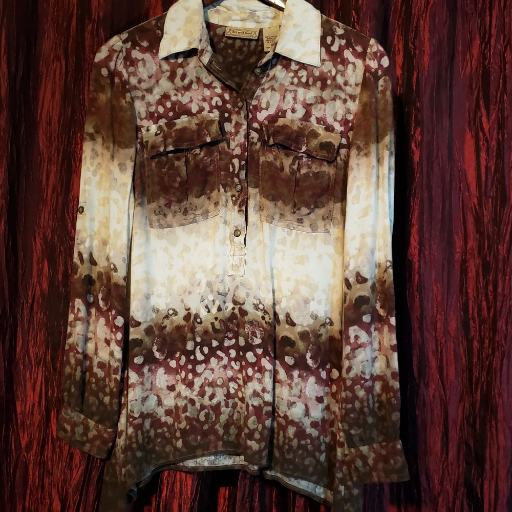 Art and Soul button up soft long sleeve